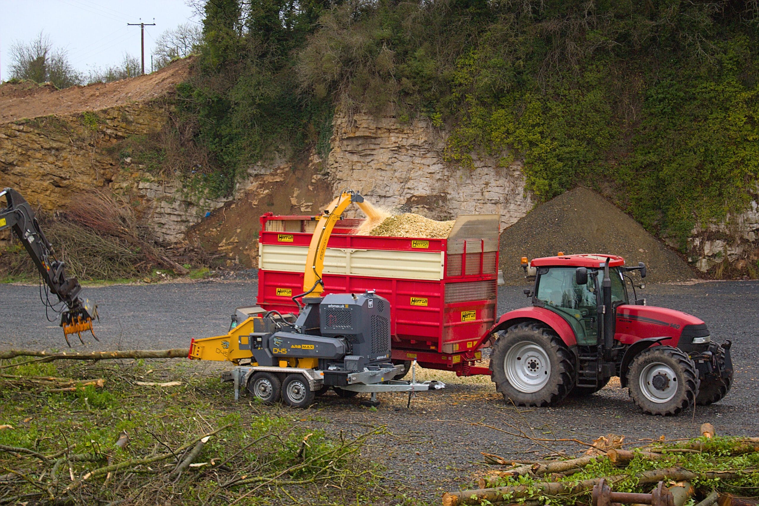 Featured Image for ARBMAX D45 Drum Chipper – Power, Precision, and Performance